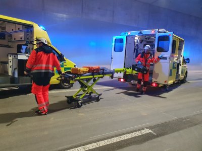 Prověřili jsme připravenost na zásah v dálničním tunelu Pohůrka